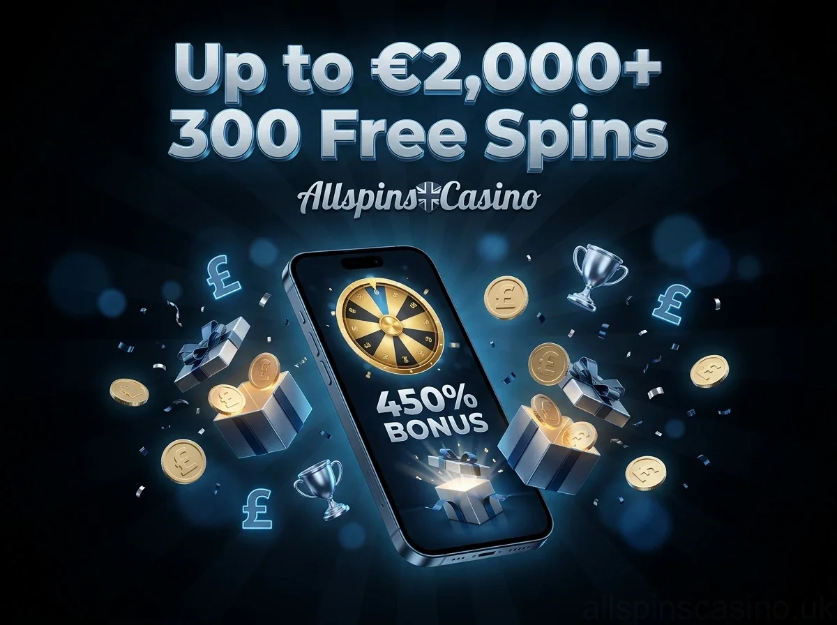 Up to €2,000+ 300 Free Spins